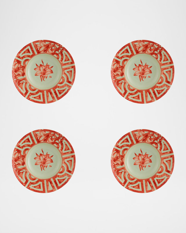 The Meaning Soup Plates, Set of 4